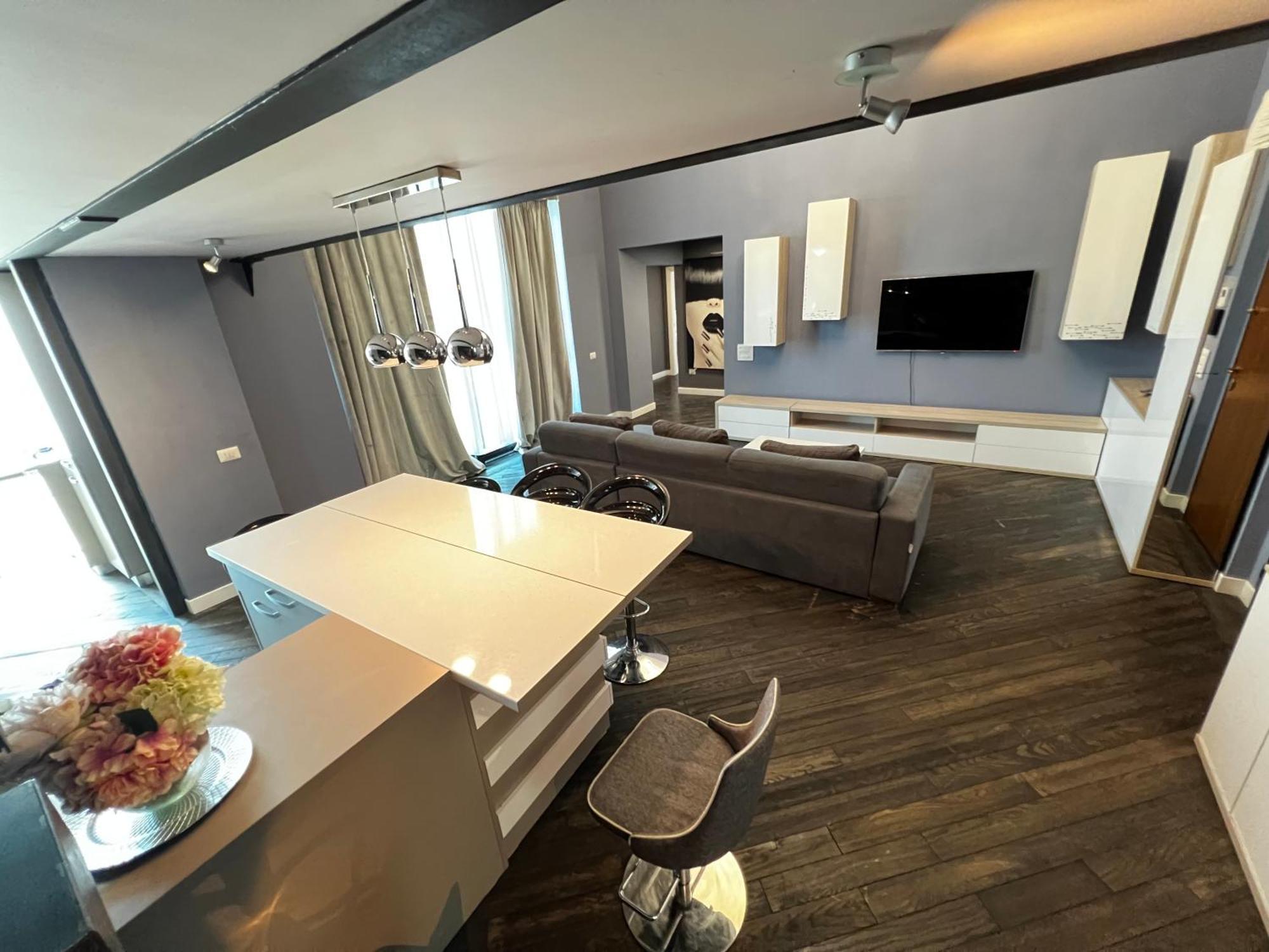 Blue Bike Seaview Apartment 마마이아 외부 사진